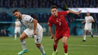 SUBS: Cengiz Under (Yazici, 45) 6 - Under’s pace provided more threat for Turkey and showed some sign of light in very restricted attacks. Reuters