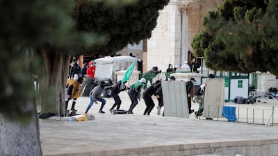 The violence comes after the killing of several people in Israel and the occupied West Bank in recent weeks. AFP