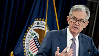 Chairman Jerome Powell said the Fed would continue to deploy its resources powers proactively, and aggressively. Bloomberg