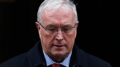 International Cycling Union president Pat McQuaid.