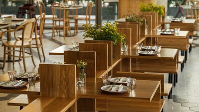 Baron restaurant at Expo 2020 Dubai is next to Al Wasl Plaza.