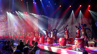 Drummers perform during the IWC Gala Dinner during the Salon International de la Haute Horlogerie (SIHH) 2015. Chris Jackson / Getty Images for IWC
