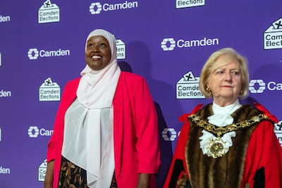 Victorious Labour candidate Sagal Abdi-Wali. Getty Images