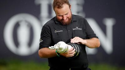 Shane Lowry held his nerve and maintained his lead to win the British Open at Royal Portrush on Sunday. Reuters