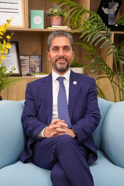 Prof Bassam Alameddine, president of the American University of Ras Al Khaimah. Photo: AURAK