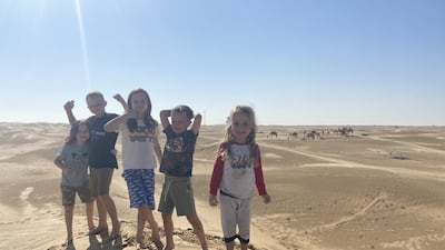 Spending the day in the many stretches of desert around the Emirates is both fun and free to do. Gemma White for The National