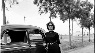 Portrait of an Iraqi lady, Baghdad, 1961, by Latif Al Ani, on view at The Farjam Foundation. All photos: The Farjam Foundation