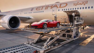FlightValet will transport luxury cars around the world via Etihad's global network. Etihad