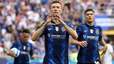 Ivan Perisic will reunite with Antonio Conte at Tottenham having worked under the Italian at Inter Milan. EPA