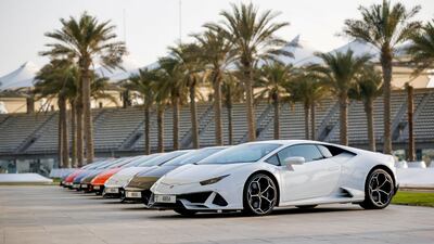 The supercar is powered by a 5.2-litre V10 engine