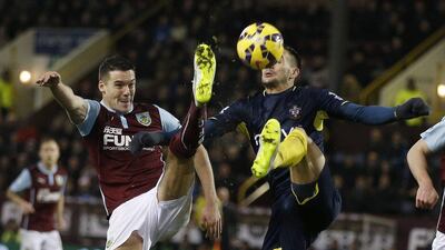 Centre-back: Jason Shackell, Burnley. His side have kept five clean sheets this season and their captain helped frustrate Southampton at Turf Moor. (Photo: Andrew Yates / Reuters)