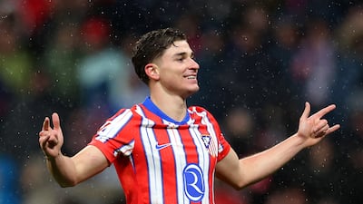 Julian Alvarez is already a Uefa Champions League winner from his time at Manchester City. Getty Images