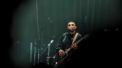 Autostrad, one of the region’s long-running Jordanian indie bands, performs at Soundstorm in Riyadh. Photo: Photo: MDL Beast