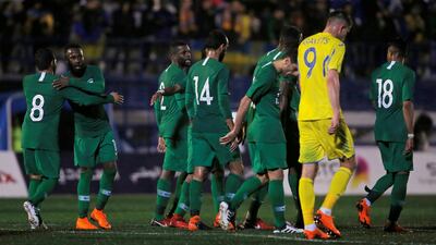Saudi Arabia impressed in coming from behind to draw with Ukraine on Friday in a friendly, and they now face Belgium on Tuesday. Jon Naza / Reuters