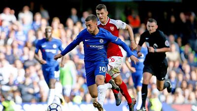 Eden Hazard is set to start for Chelsea against Nottingham Forest in the League Cup third round on Wednesday night. Neil Hall / EPA
