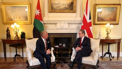 Mr Starmer said that it was 'good to have this early opportunity to have this discussion of vital issues of common concern.' Bloomberg