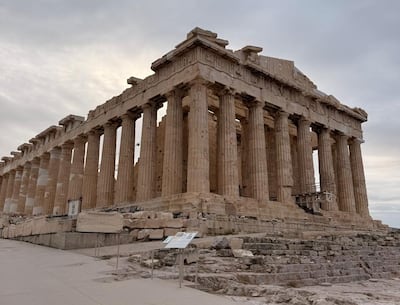 Head to see the Parthenon early before the crowds arrive. Gemma White for The National