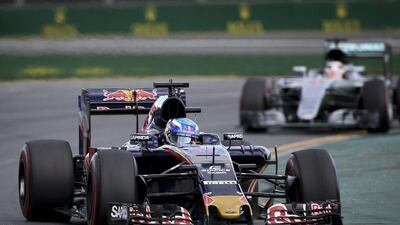 Dutch Formula One driver Max Verstappen of Toro Rosso during the Australian Grand Prix at the Albert Park circuit in Melbourne, Australia, 20 March 2016. EPA/DIEGO AZUBEL