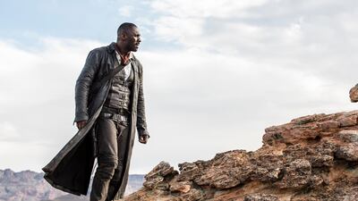 Idris Elba in a scene from 'The Dark Tower.' Ilze Kitshoff / Columbia Pictures / Sony via AP