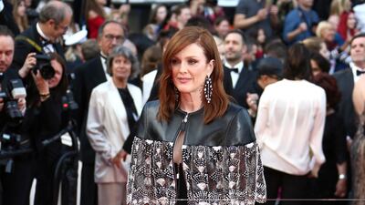 Julianne Moore at the premiere of the film 'Les Miserables' at the Cannes Film Festival May 15. AP