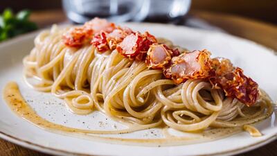 Coastal clams and shrimp linguine are on the menu at Argianos. Photo: Argianos