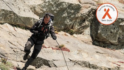 Bear Grylls set up his academy to teach thrill-seekers his best survival techniques. Supplied