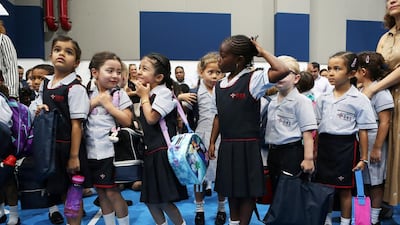 Today's schoolchildren are the global citizens of the future. Pawan Singh / The National