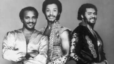 From left: Ernie Isley, Chris Jasper and Marvin Isley in 1984.