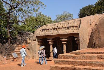 Varaha Cave is one of several stunning temples carved into rock at Mahabalipuram. Photo: Ronan O'Connell