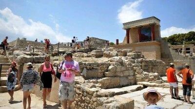 Athens wants Abu Dhabi to invest in its tourism industry. Louisa Gouliamaki / AFP