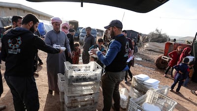 More than 90 per cent of Syria’s population are living below the poverty line, a UN report said last month. AFP