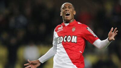 New Manchester United signing Anthony Martial shown during a Ligue 1 match with AS Monaco in 2013. Lionel Cironneau / AP / December 8, 2013