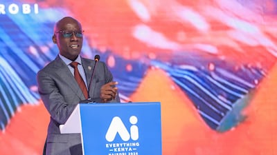 Ambassador Philip Thigo, Kenya's special envoy on technology, said Africa was primed to launch its 'silicon savannah', to match the US Silicon Valley. Photo: Gitex