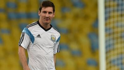 Lionel Messi will see his first World Cup 2014 action on Sunday with Argentina in their Group F opener against Bosnia. Yasuyoshi Chiba / AFP / June 14, 2014