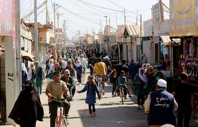The Zaatari camp for Syrian refugees, near the Jordanian city of Mafraq. AFP
