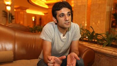 Nawaf Al Janahi, the director of Sea Shadow. Sammy Dallal / The National