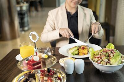 Mums dining at Al Falaj with their families on Mother's Day can expect their meal to be on the house. Courtesy Remal Hotel