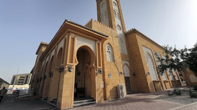 The Sheikh Hamdan Bin Mohammed Al Nahyan mosque in Abu Dhabi. Pawan Singh / The National