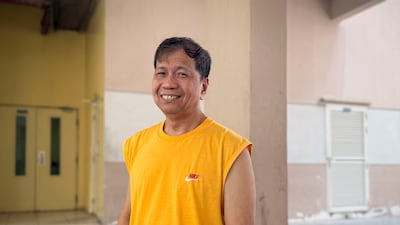 Reynaldo Herboso says he plans to continue working despite his big win.
Antonie Robertson/The National