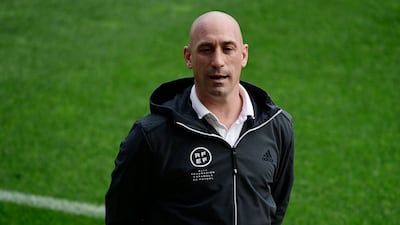 Former president of the Spanish Football Federation Luis Rubiales has been banned for three years. AFP