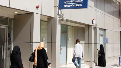 Al Rajhi Bank stocks have been raised to 'buy' by Bank of America Merrill Lynch. Ahmed Yosri / The National