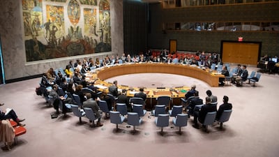 The permanent members of the security council include the US, UK, France, Russia and China. EPA