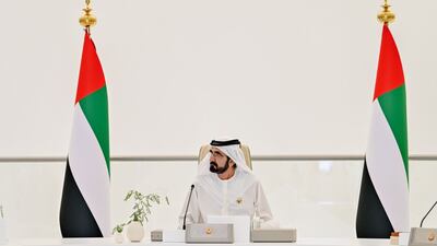 The Ruler of Dubai told the Council of Ministers the UAE was sending a clear message that the country is primed to build on its success