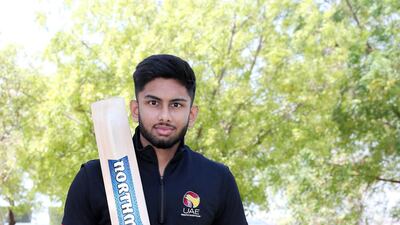 Yodhin Punja is a student at Cardiff University but is back in Abu Dhabi as universities in the UK have closed due to Covid-19. Pawan Singh / The National