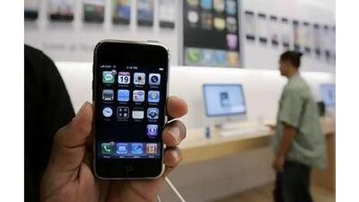 The Apple iPhone helped bring about a revolution in mobile internet, providing an easy-to-use interface and a large, readable screen.