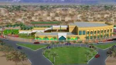 An artist's impression of the new Ras Al Khaimah American School.