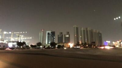 A blackout has affected parts of Reem Island.