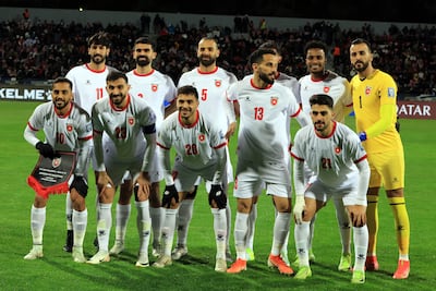 Jordan are competing at the World Cup for the first time. EPA