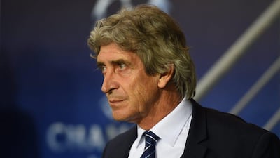 Manuel Pellegrini, manager of Manchester City looks on prior to the Uefa Champions League quarter-final first leg match between Paris Saint-Germain and Manchester City at Parc des Princes on April 6, 2016 in Paris, France. (Photo by Shaun Botterill/Getty Images)