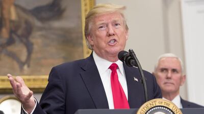 President Donald Trump may allow the release of a classified memo that could undermine the main investigation of Russia's alleged meddling in the 2016 presidential election. Chris Kleponis / Bloomberg